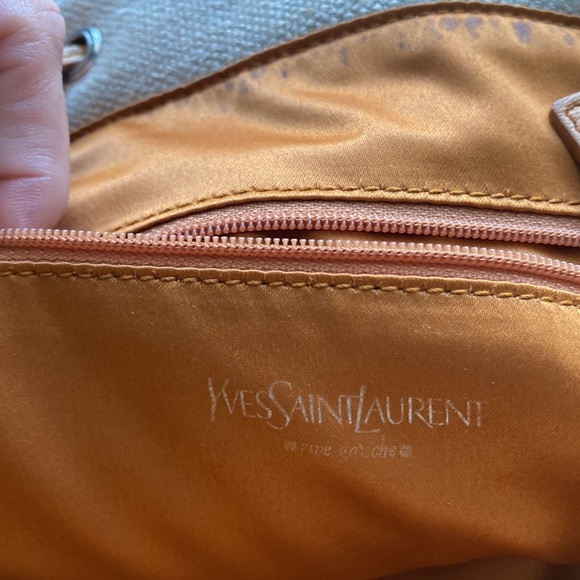 Authentic YSL Kahala Canvas tote - Picture 7 of 9